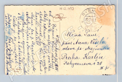 Pohlednice květiny přání ČR (M12180)