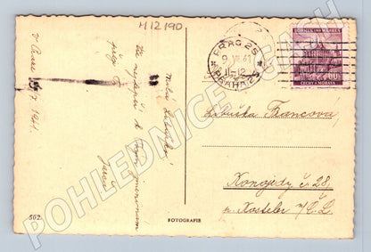 Pohlednice Protektorát Čechy a Morava 1941 (M12190)