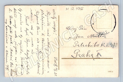 Pohlednice Srdečné přání, květiny (M12196)