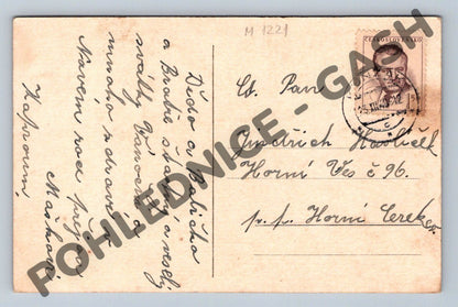 Pohlednice Vánoční pohled – Československo (M1221)