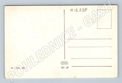 Pohlednice Srdečné přání květiny retro (M12238)