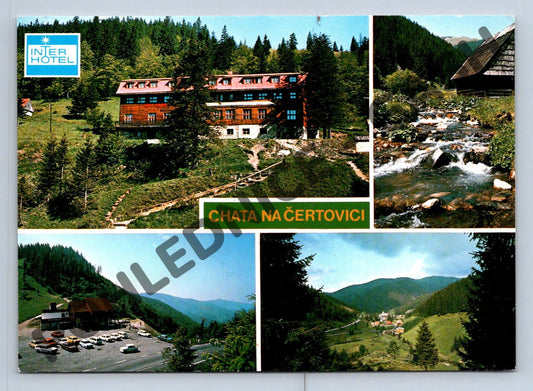 Pohlednice Čertovica Nízké Tatry Vyšná Boca (M123)