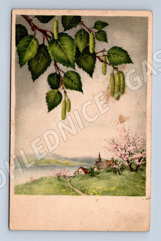 Pohlednice Venkovská ilustrace ČR (M12309)