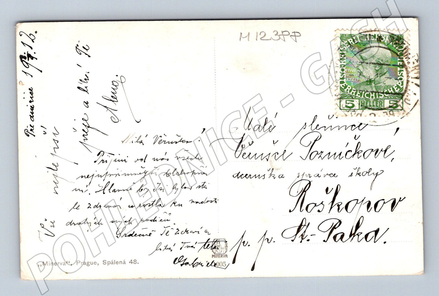 Pohlednice K. Engelhardt secesní malířství (M12388)
