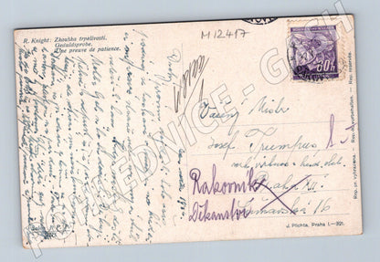 Pohlednice R. Knight – Zkouška trpělivosti (M12417)
