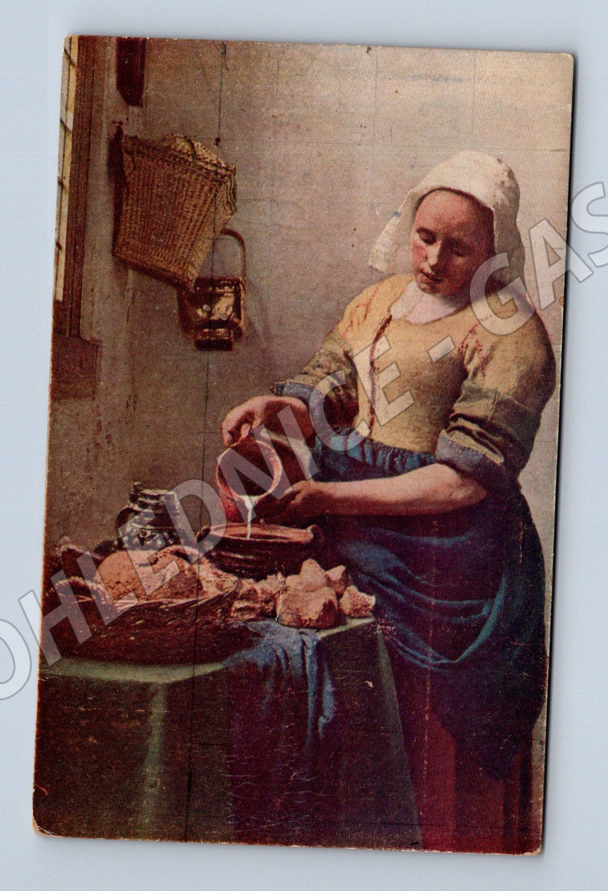 Pohlednice Vermeer - Mlékařka (M12420)