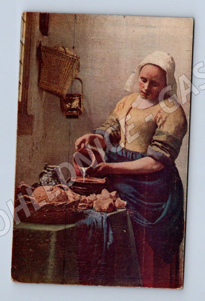 Pohlednice Vermeer - Mlékařka (M12420)