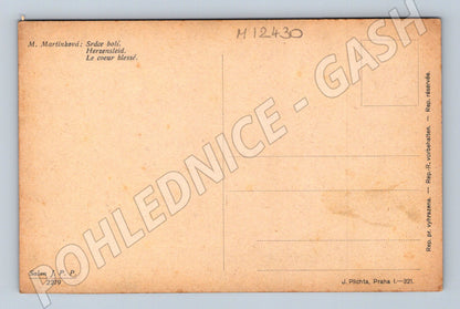 Pohlednice Srdce bolí J. Plichta (M12430)