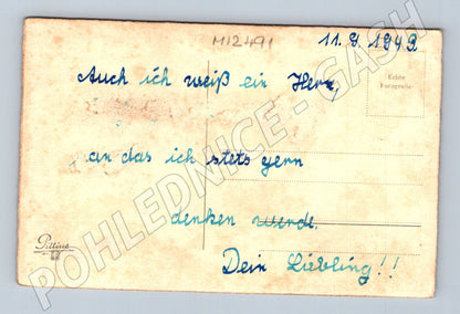 Pohlednice Starobylá pohlednice 1942 – portrét páru (M12491)