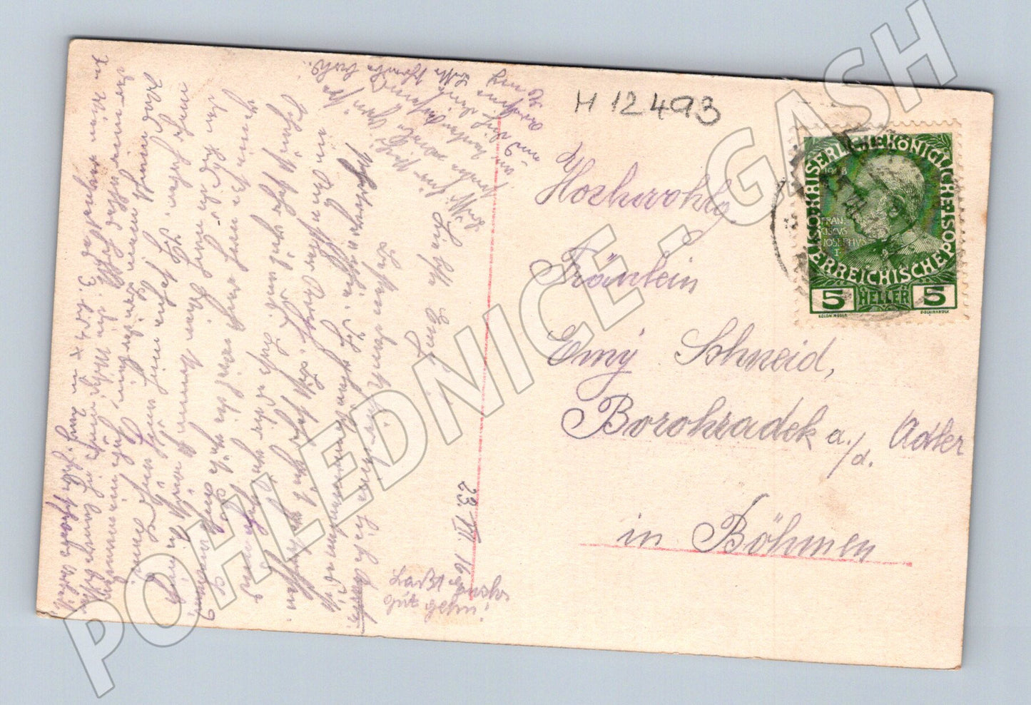 Pohlednice Freudige Überraschung Rakousko-Uhersko (M12493)