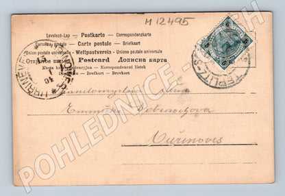 Pohlednice Portrét ženy, staré foto, poštovně prošlá (M12495)