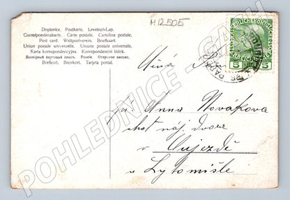 Pohlednice Rakousko-Uhersko květinový motiv (M12505)