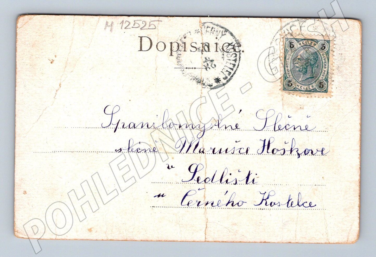 Pohlednice Starodávná velikonoční Rakousko-Uhersko (M12525)