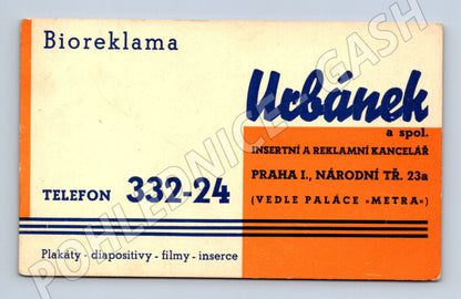 Pohlednice Reklamní pohlednice Urbánek Praha (M12540)