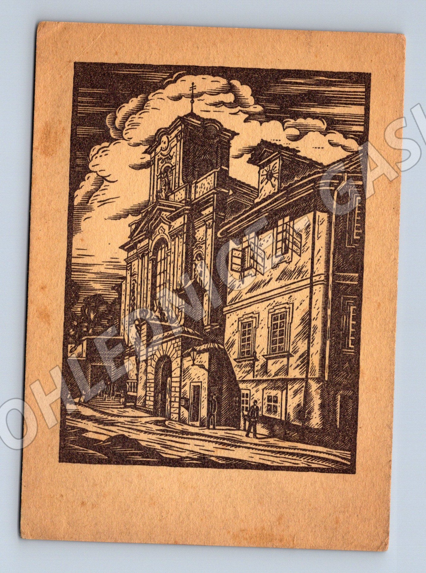 Pohlednice Barokní Praha – kostel sv. Jana Nepomuckého (M12547)