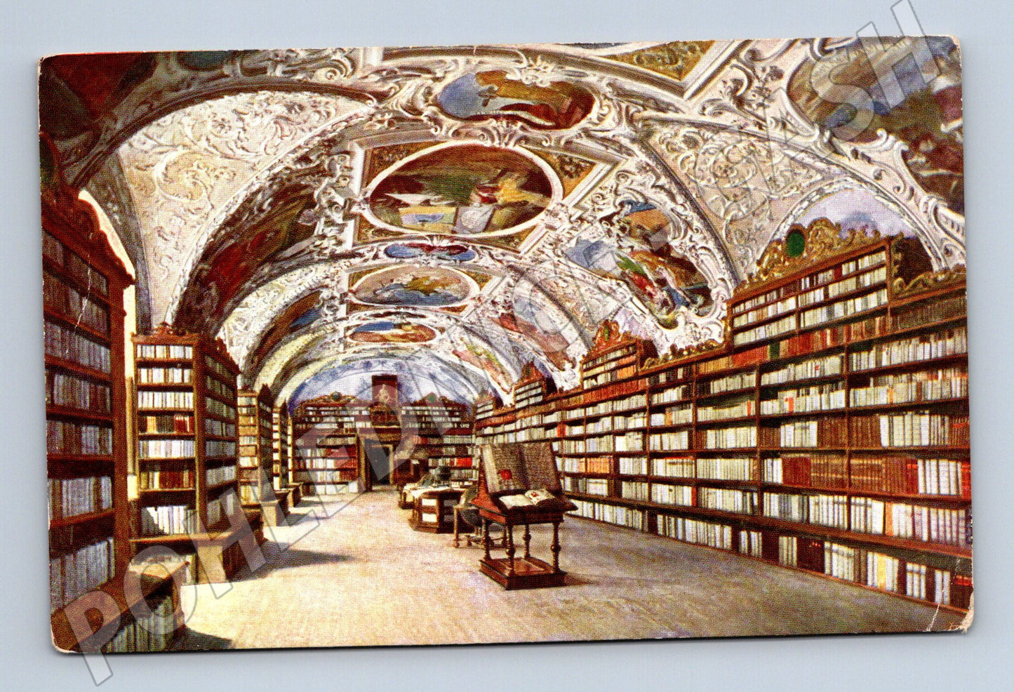 Pohlednice Strahovský klášter – theologický sál (M12559)