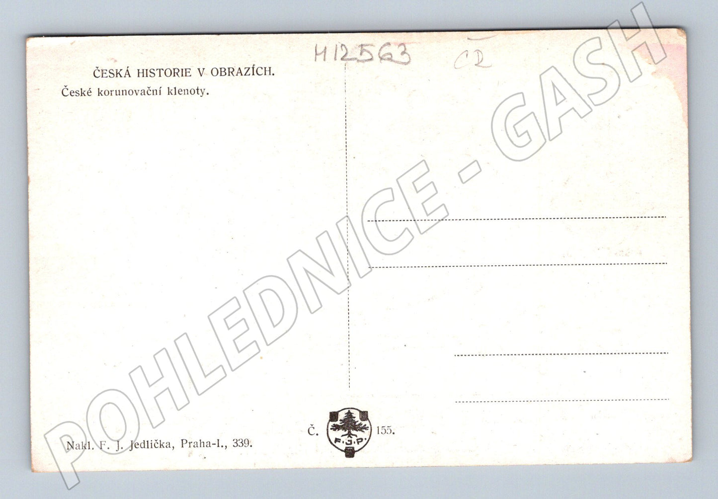 Pohlednice Praha České korunovační klenoty (M12563)