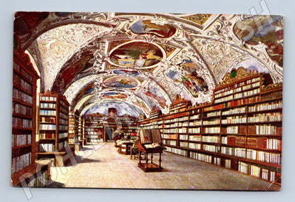 Pohlednice Strahovská knihovna Theologický sál (M12568)