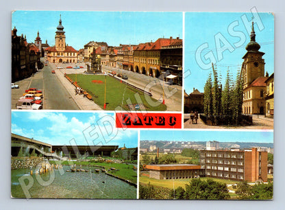 Pohlednice Žatec více záběrů Pressfoto (M12572)