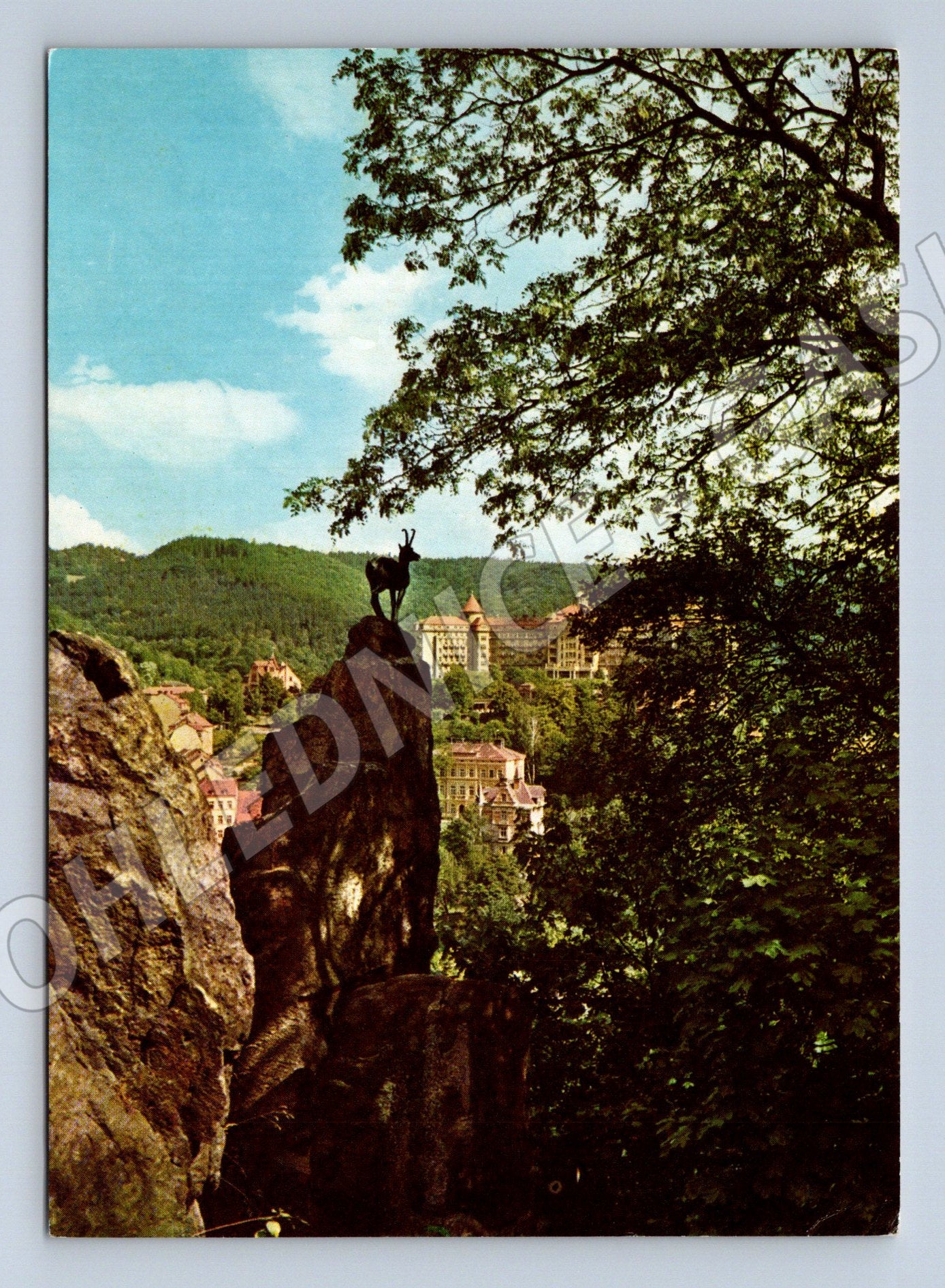 Pohlednice Karlovy Vary Jelení skok Imperial (M12580)