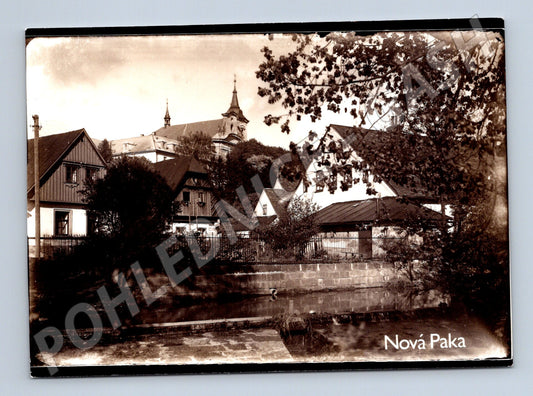 Pohlednice Nová Paka malý formát (M12587)