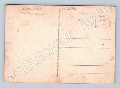 Pohlednice Kamenická přehrada Chomutov (M12590)