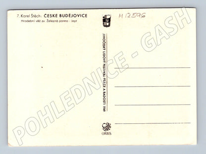 Pohlednice České Budějovice Železná panna (M12596)