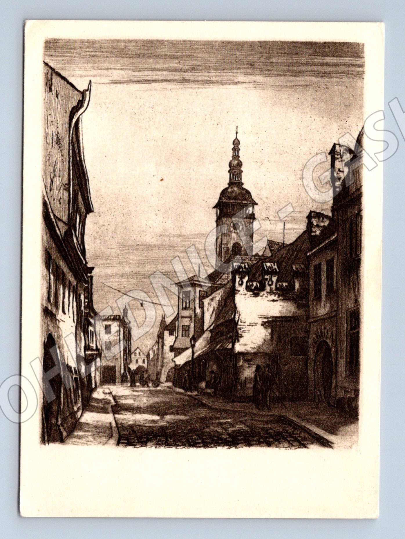 Pohlednice České Budějovice Černá věž (M12609)