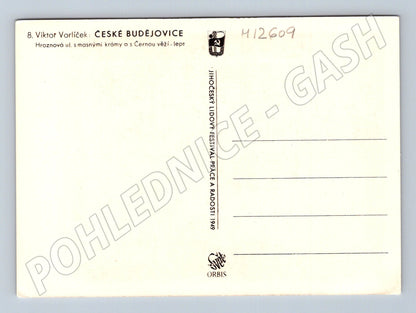 Pohlednice České Budějovice Černá věž (M12609)