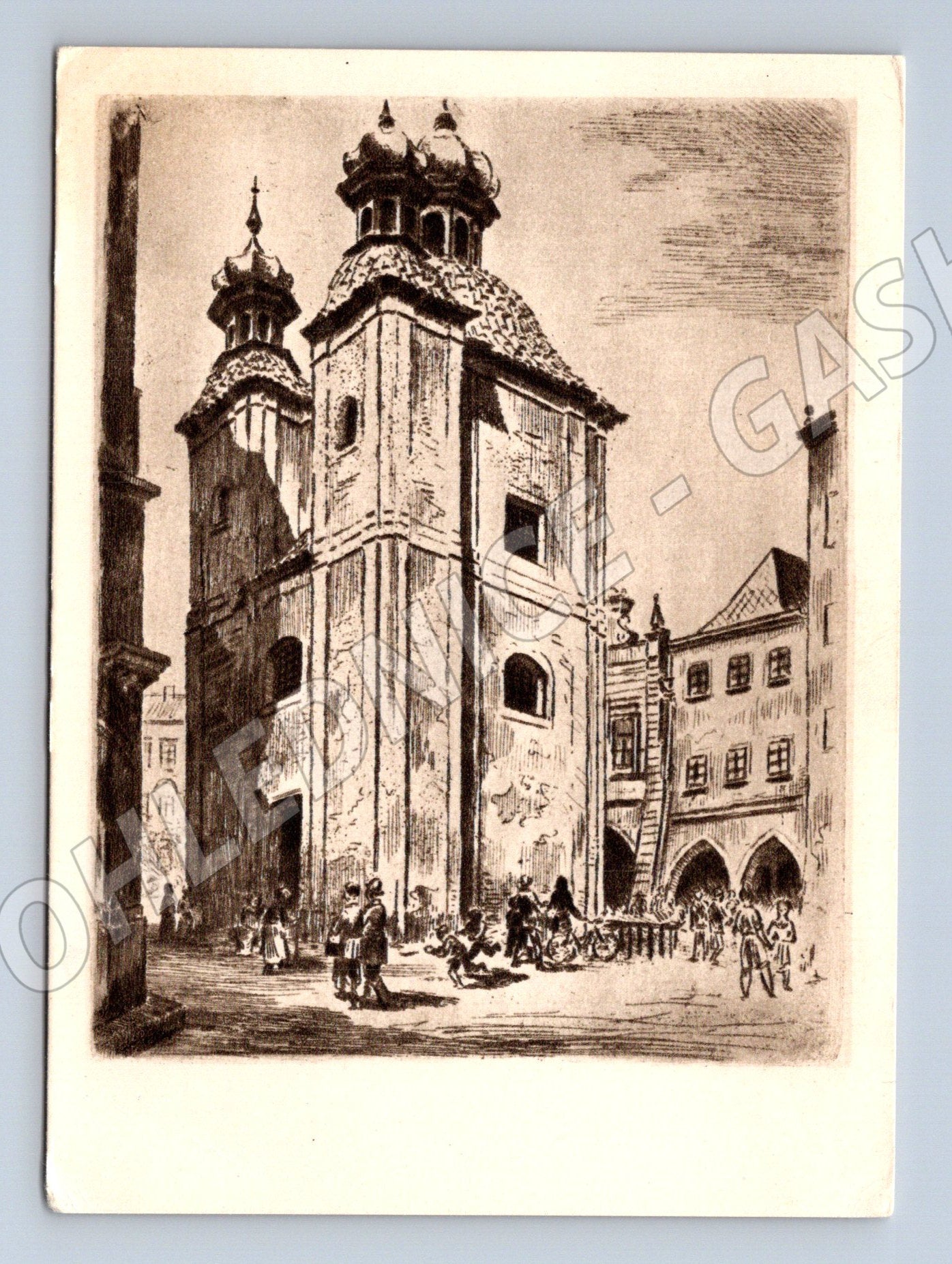 Pohlednice České Budějovice Kaple úzkostí (M12611)