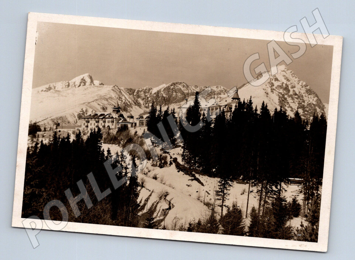 Pohlednice Vysoké Tatry horská krajina (M12619)