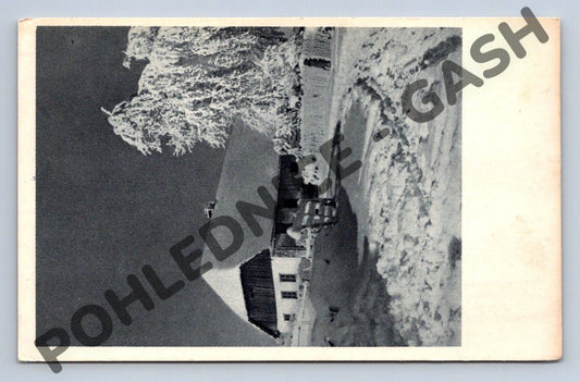 Pohlednice zimní krajina ČR 1947 (M1262)