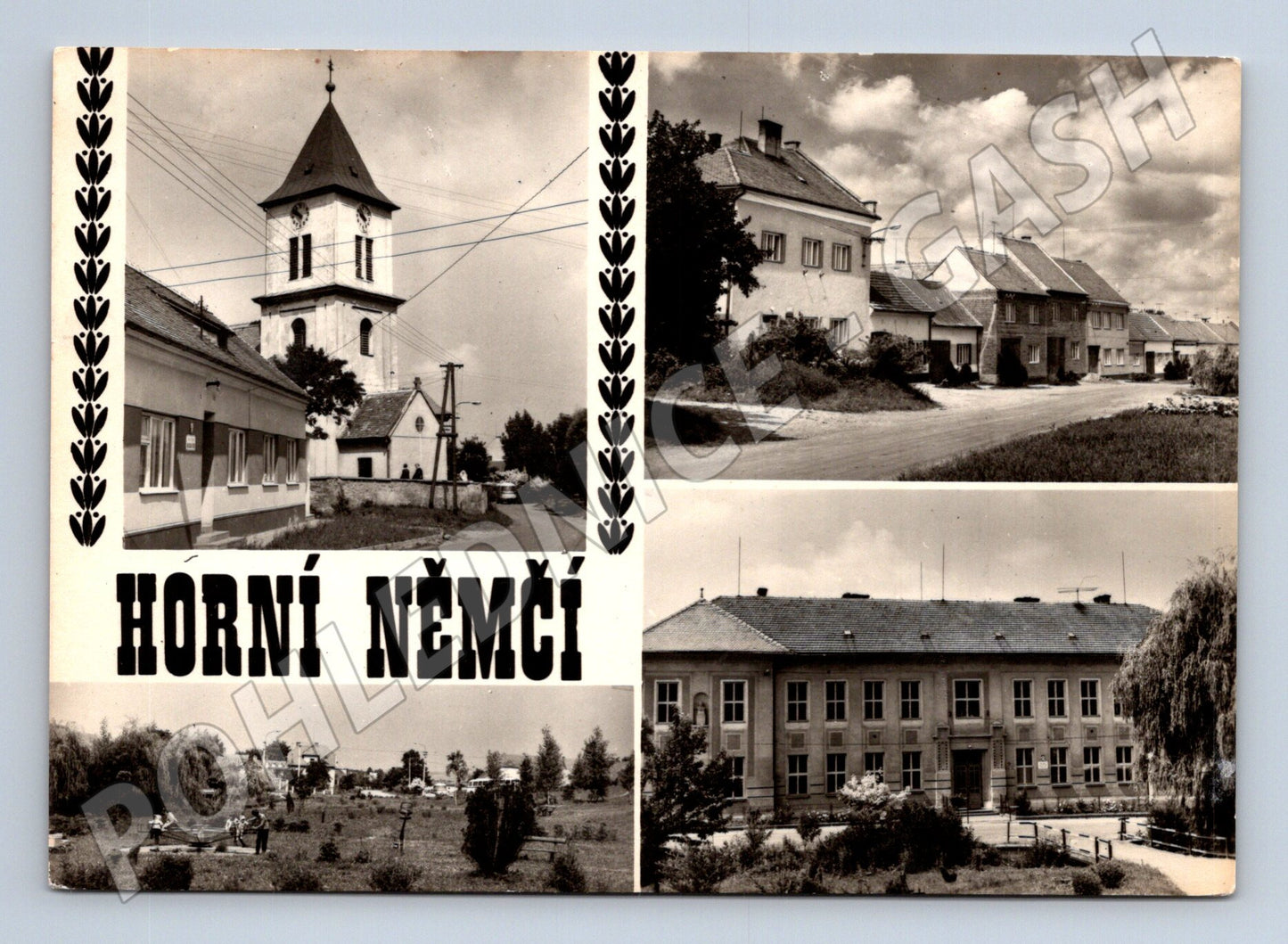 Pohlednice Horní Němčí Orbis 1951 (M12629)