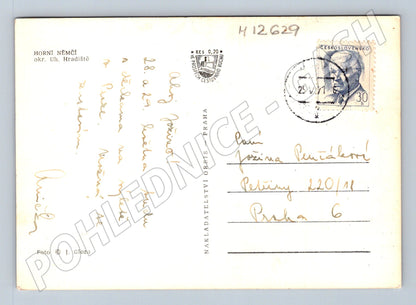 Pohlednice Horní Němčí Orbis 1951 (M12629)