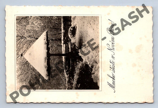 Pohlednice Novoroční přání Československo 1954 (M1263)