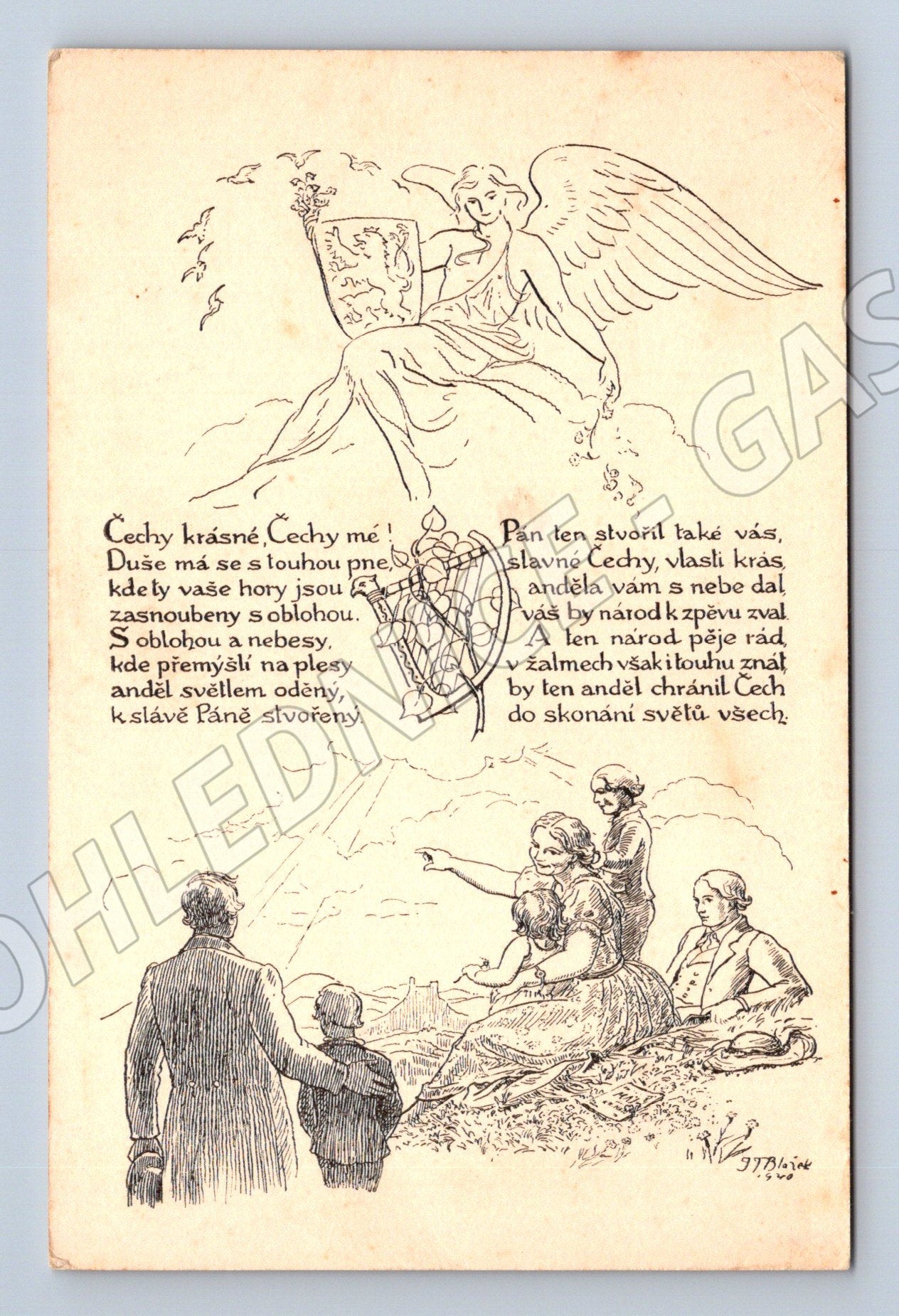 Pohlednice Domovina zahraničních krajanů (M12633)