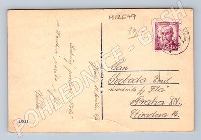 Pohlednice Pozdrav z Jinec více záběrů (M12649)