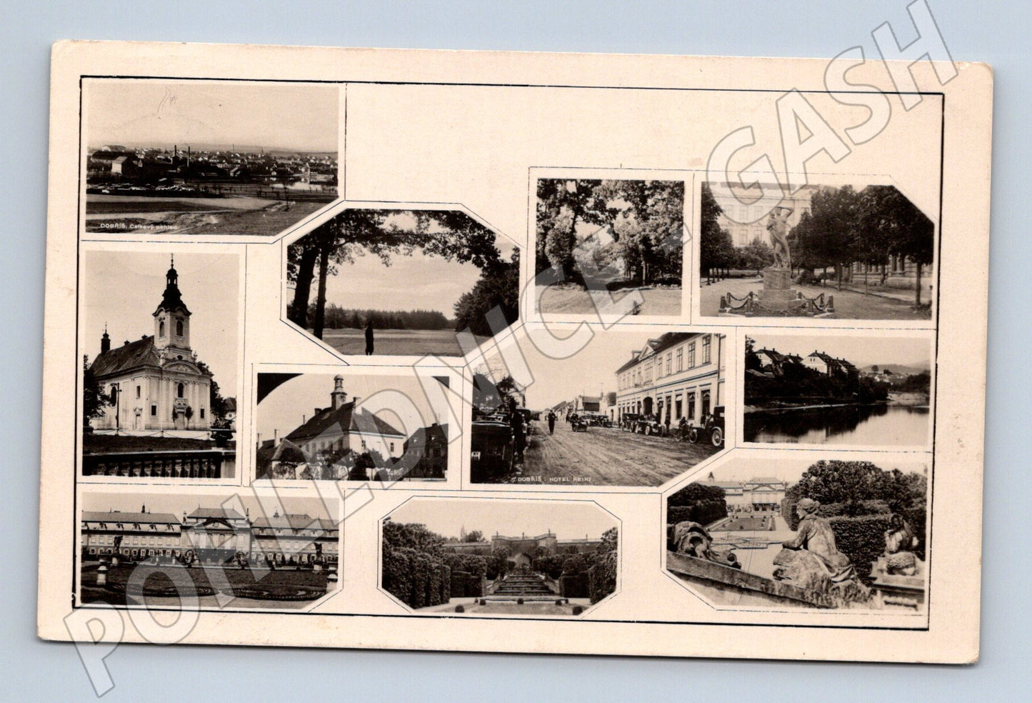 Pohlednice Dobřichovice více obrázků (M12651)