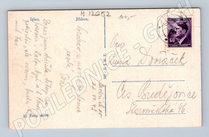 Pohlednice Jihlava Iglau 1943 (M12652)