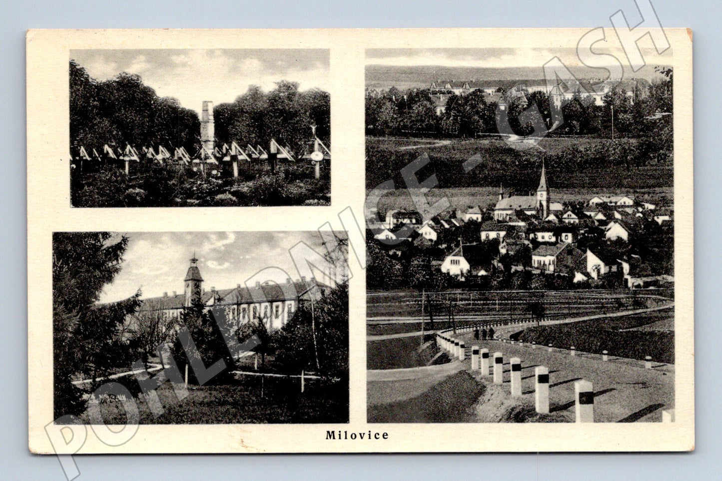 Pohlednice Milovice více záběrů (M12653)