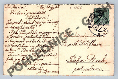 Pohlednice ČSR 1938 Praha betlém (M1266)