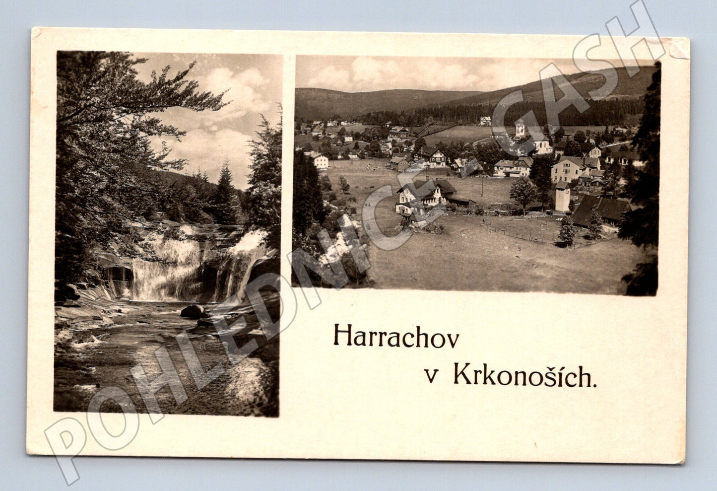 Pohlednice Harrachov vodopád (M12660)