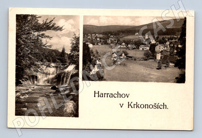 Pohlednice Harrachov vodopád (M12660)