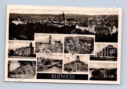 Pohlednice Budějovice Budweis více záběrů (M12662)