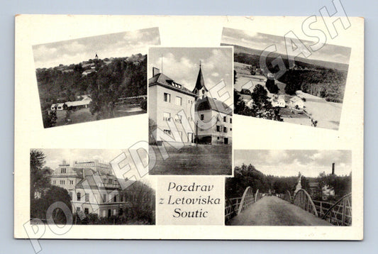 Pohlednice Pozdrav z Letoviska Soutic 1939 (M12671)