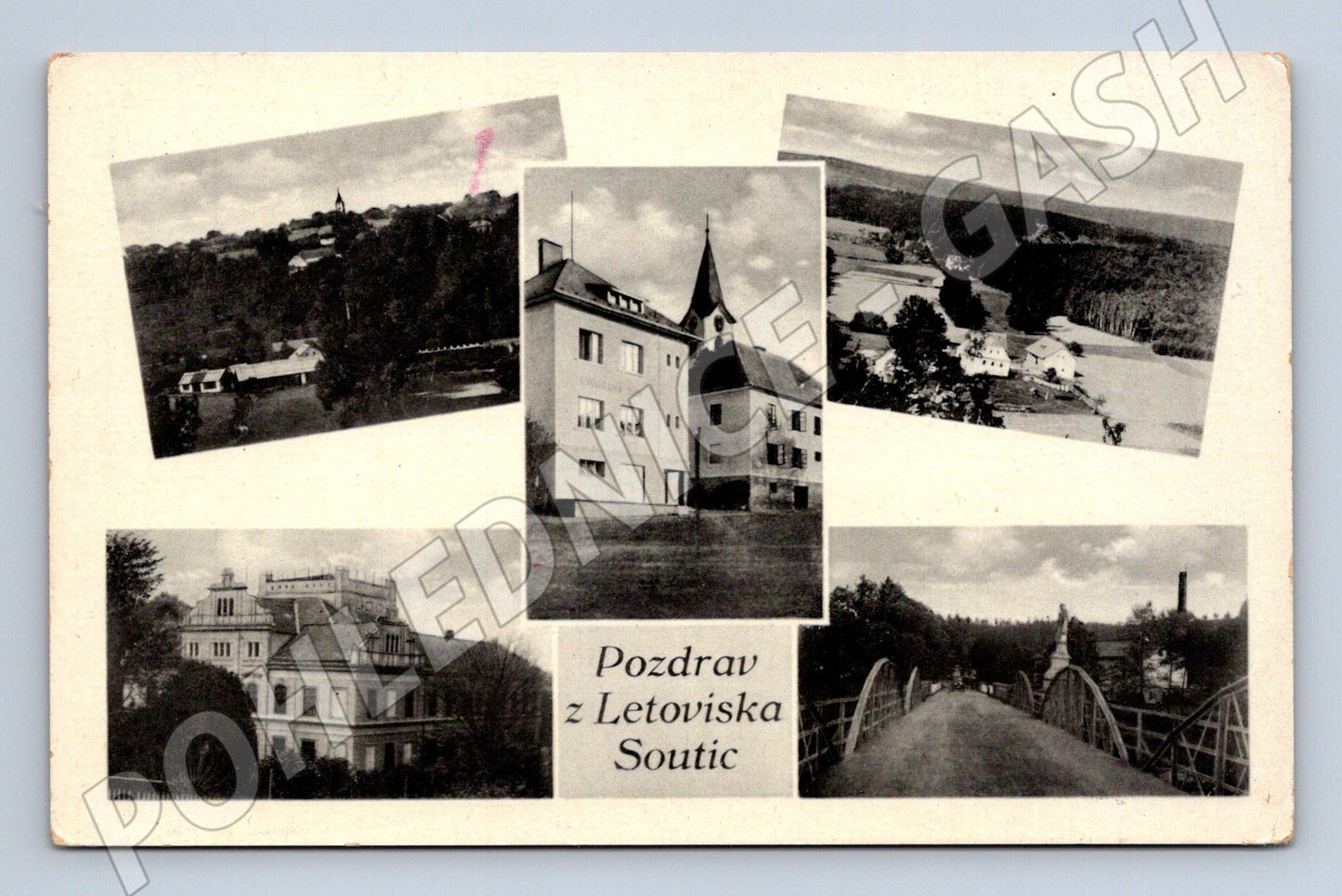 Pohlednice Letovisko Soutic historická 1939 (M12672)