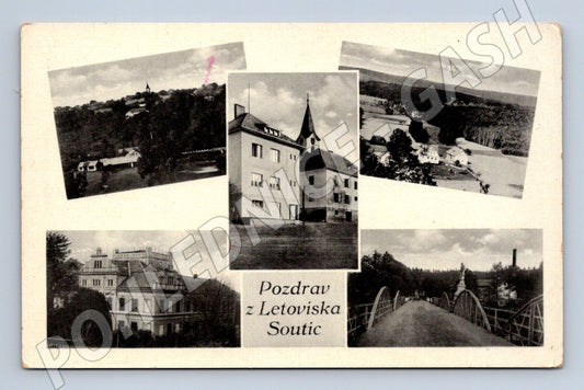 Pohlednice Letovisko Soutic historická 1939 (M12672)