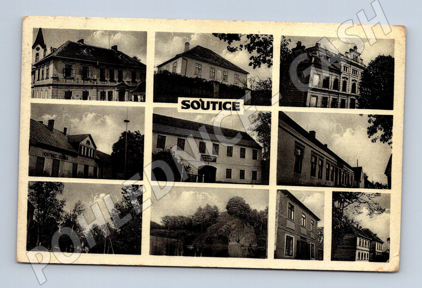 Pohlednice Soutice koláž (M12673)