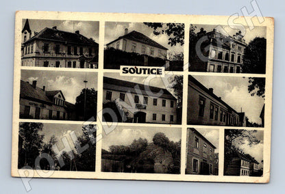 Pohlednice Soutice koláž (M12673)