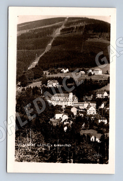 Pohlednice Janské Lázně Krkonoše 1948 (M12682)